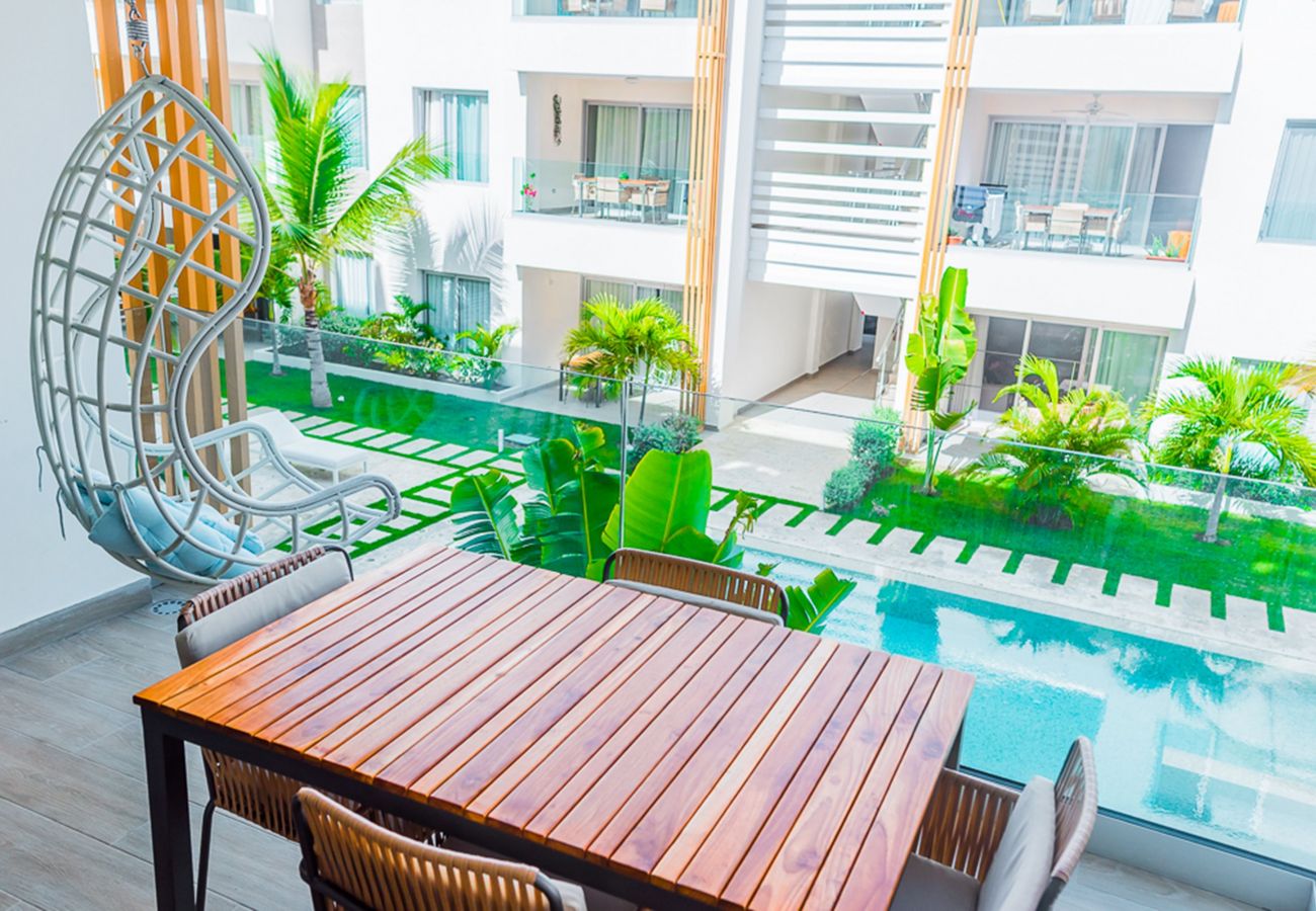 Apartamento en Bávaro - Gorgeous Penthouse steps from the beach. B4