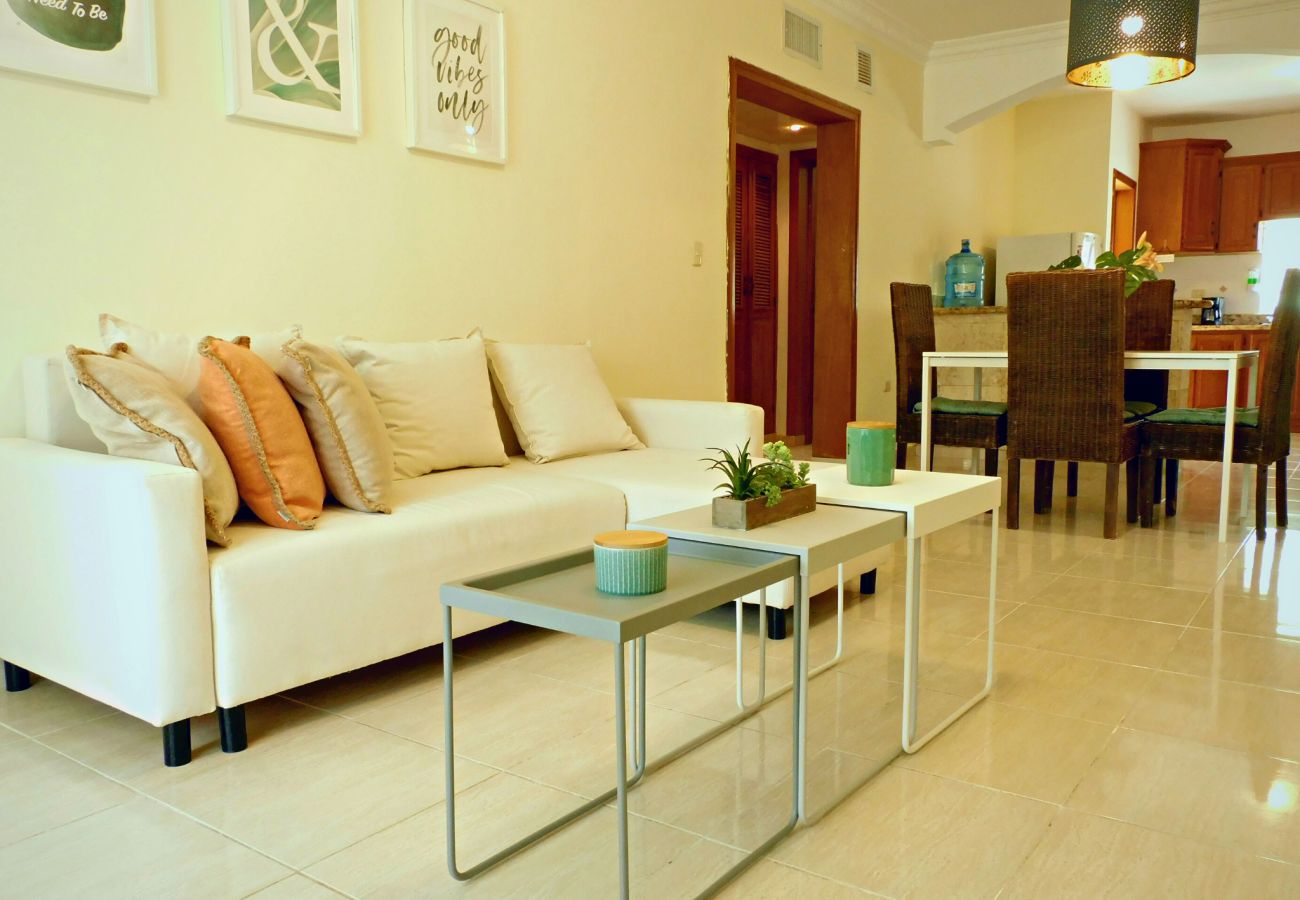 Apartamento en Bávaro - Quiet and well-kept apartment garden views. Playa Bavaro