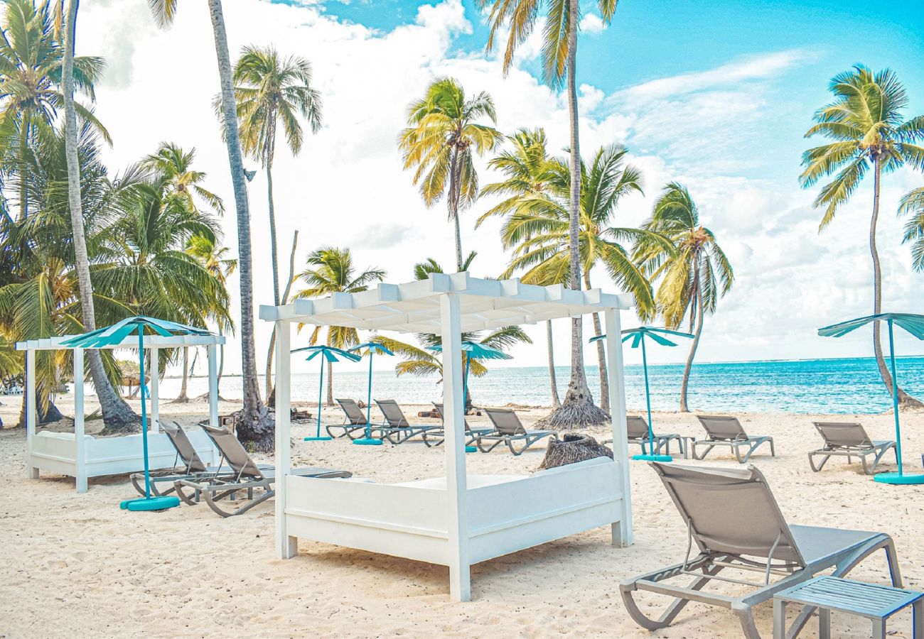 Apartamento en Bávaro - Quiet and well-kept apartment garden views. Playa Bavaro