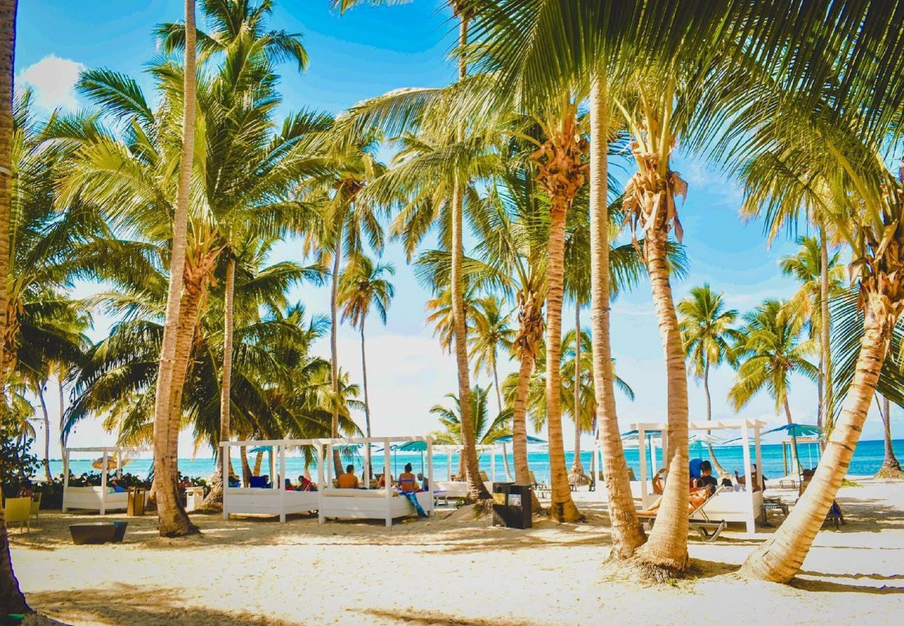 Apartamento en Bávaro - Quiet and well-kept apartment garden views. Playa Bavaro