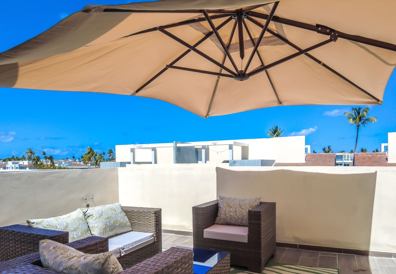 Apartamento en Bávaro - Beauty Arena Village Penthouse close to the beach B401