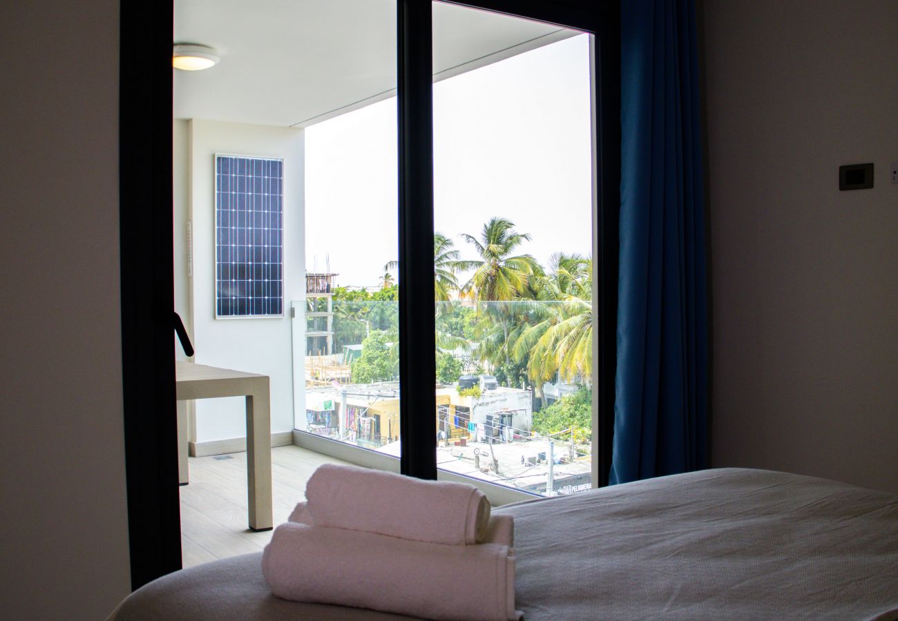 Apartamento en Bávaro - Beauty NEW apartment 350mts to Playa Bavaro with pool views 