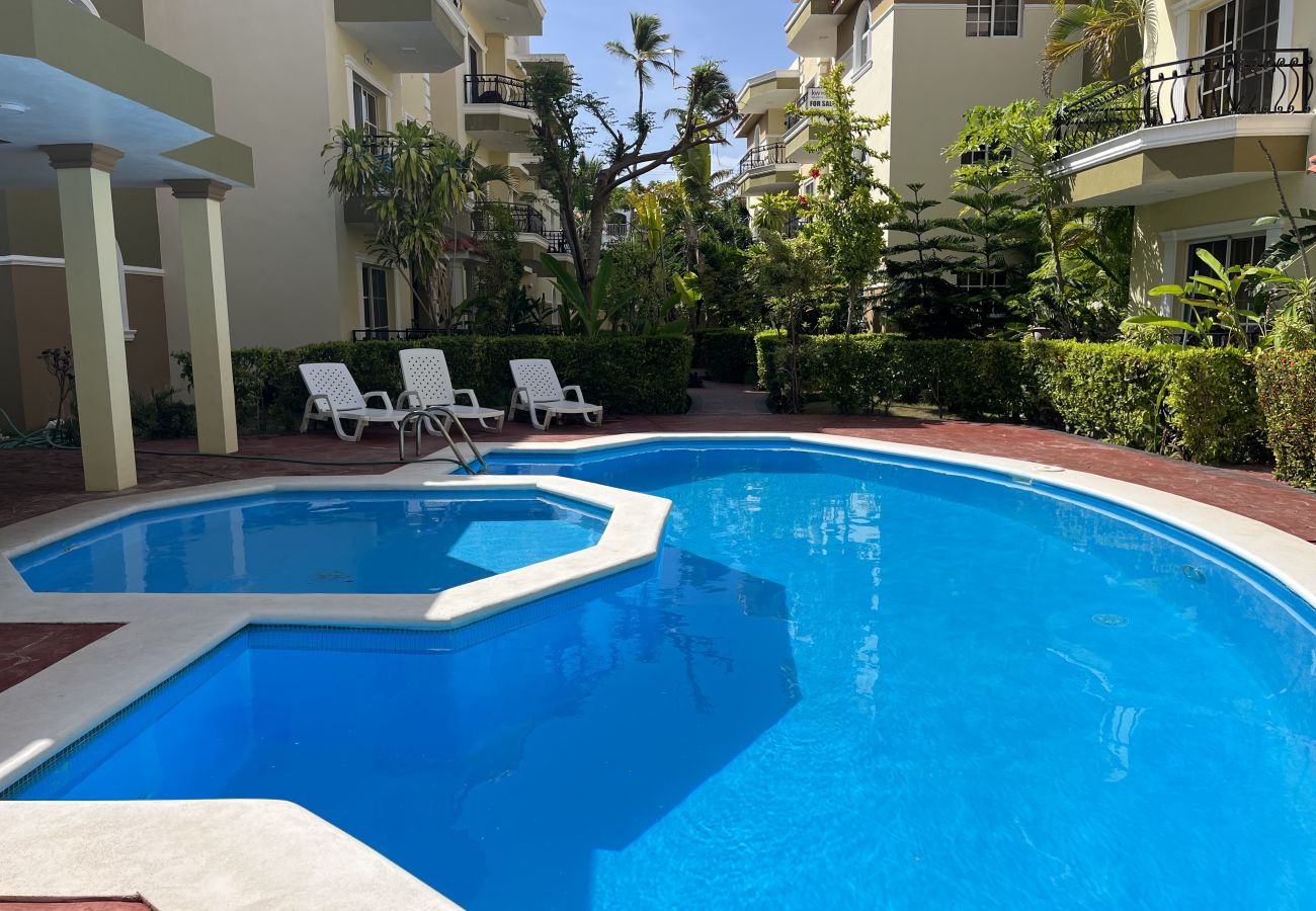 Apartamento en Bávaro - Beauty 1 bed ground flor apartment walking distanc 