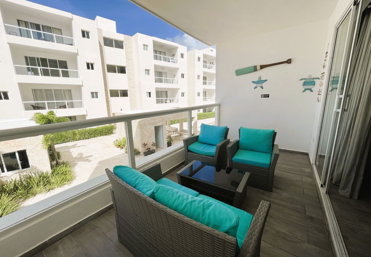 Apartamento en Bávaro - Beauty 2 bed apartment pool views Arena Village. Playa Bavaro