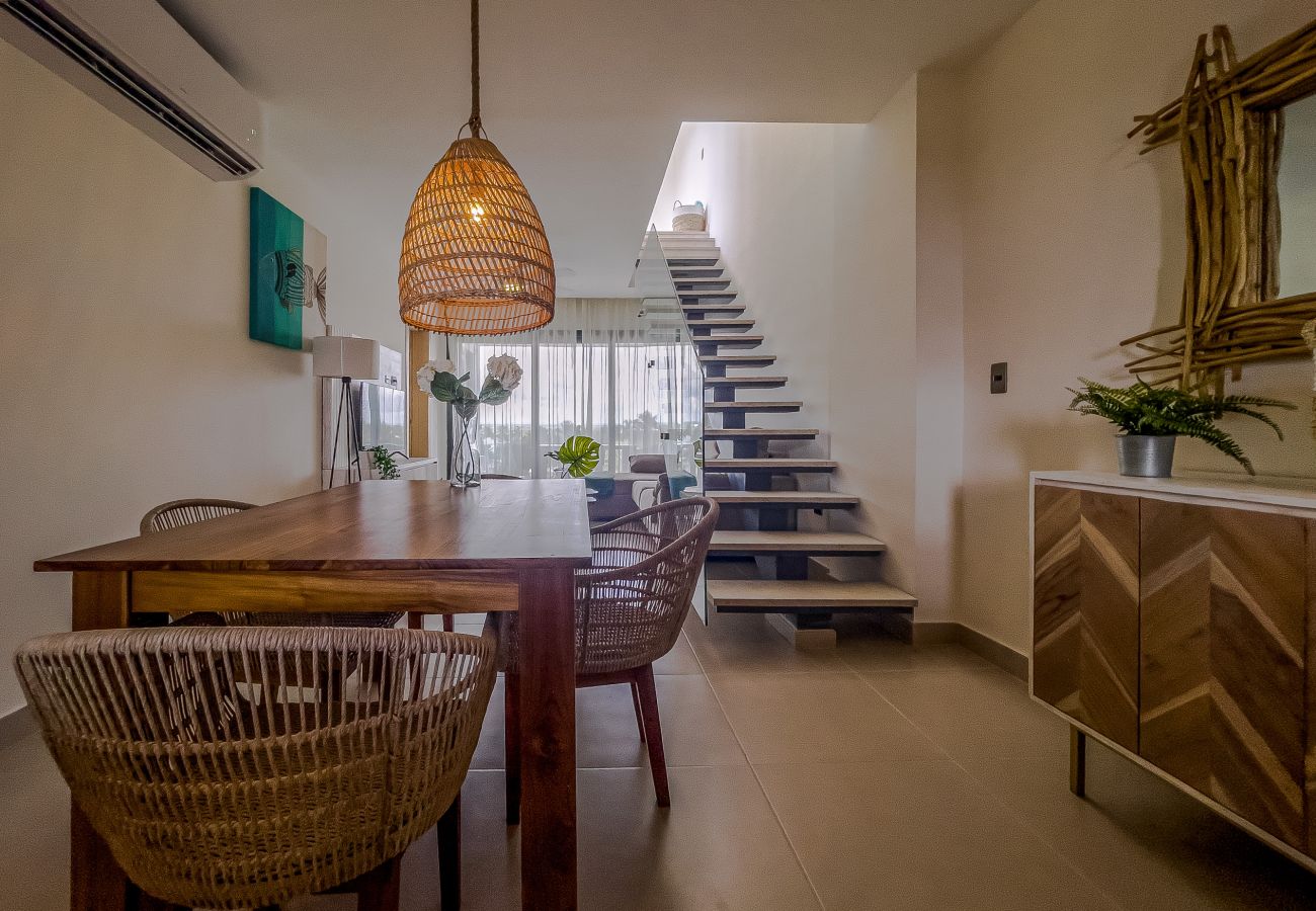 Apartment in Bávaro - Gorgeous Private Picuzzi in New Penthouse Los Corales. A5